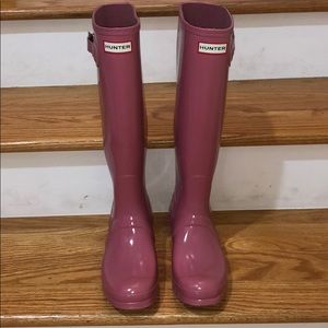PINK HUNTER BOOTS